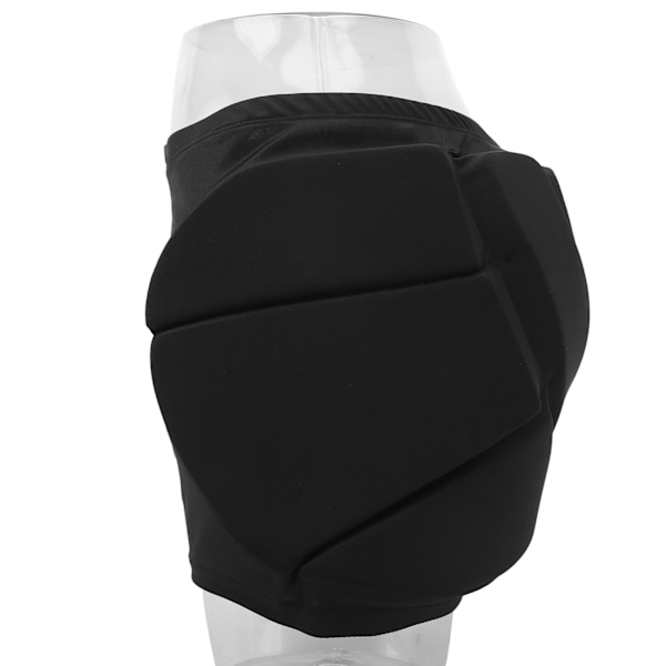 Suojashortsit, nylon ja EVA, ihoystävälliset, lämmönkestävät suojahousut pyöräilyyn, lasketteluun, musta XL