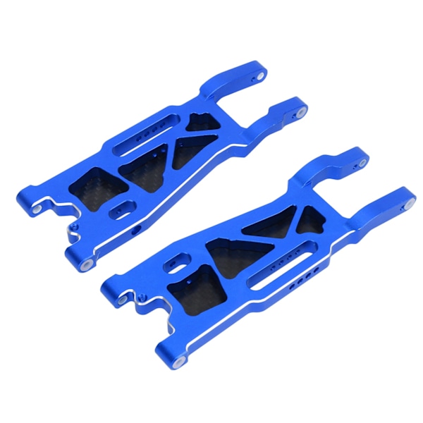 RC etuakselin ripustusvarret setti alumiiniseos ja hiilikuitu levy RC etuakselin ohjausvarret TRAXXAS 1/8 4WD SLEDG Blue