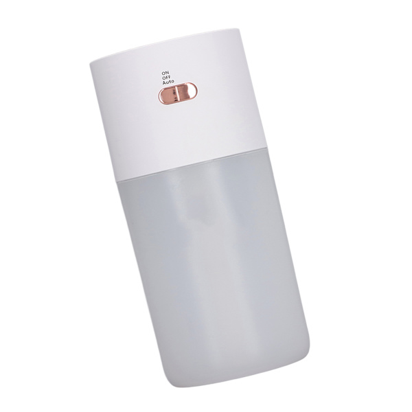 Genopladelig automatisk sprøjtedispenser 2W 300ML DC5V hvid berøringsfri alkohol spray til bilhotel