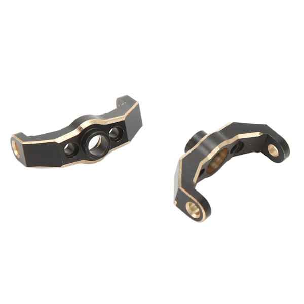 2kpl Caster Block C Hub Messinkiä lujaa lisävarustetta Traxxas 1/18 kiipeilyautoon