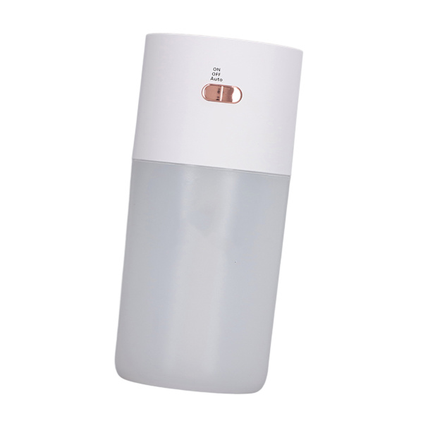 Genopladelig automatisk sprøjtedispenser 2W 300ML DC5V hvid berøringsfri alkohol spray til bilhotel