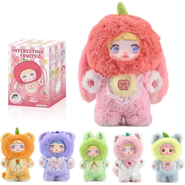 Nommi Fun Fruit Series Plysch Överraskningsbox 1 (7 stilar tillgängliga) Söt Dockkollektion Leksak Födelsedagspresent 2