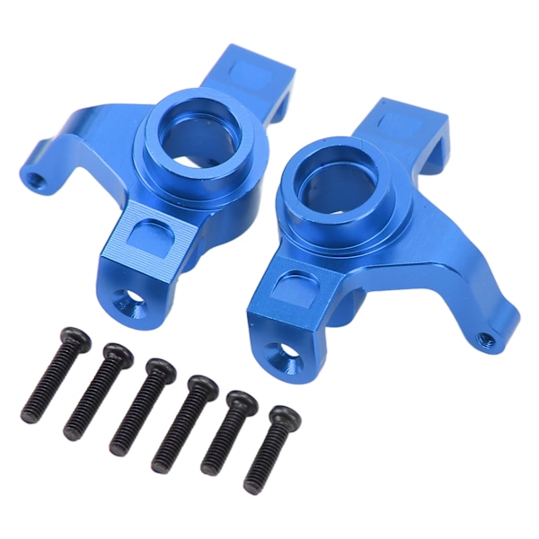 2 kpl alumiiniseosohjauspyörän ratti RC-autoille MJX 16208 16207 16210 1/16 RC-autoille tummansininen