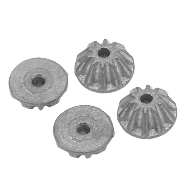 4 stk sinklegering 10T tannhjulsett Motor drevsett for WLtoys 144010 124016 124017 124018 124019 124007 RC modell bildeler