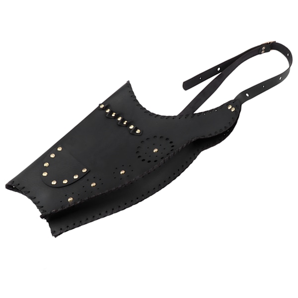 Archery Arrow Quiver Hållare PU Läder Archery Bag Arrows Bag Recurve Long Hunting Bow Protector