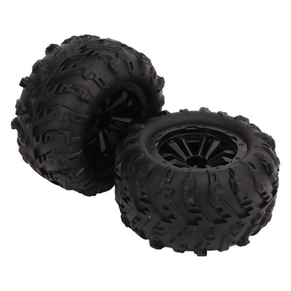 2 st 85mm RC-bildäck 47mm Bredd 12mm Hexadapter Gummibilbytesdäck för SCY 16101 16102 1/16 RC-bil