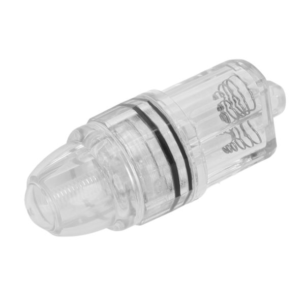Deep Drop Fishing Light Transparent plast AA batteridrivet LED fiskeljus för trolling Hav Sötvatten Vit
