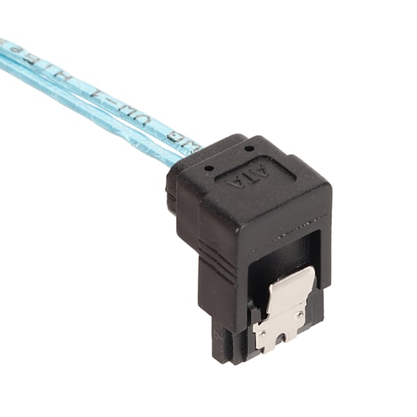 Mini SAS SFF til 4 SATA 7Pin Datakabel Mini SAS SFF 8087 til 4 SATA 7Pin Rettvinklet Kabel for Harddisk Datamaskin 0.97m