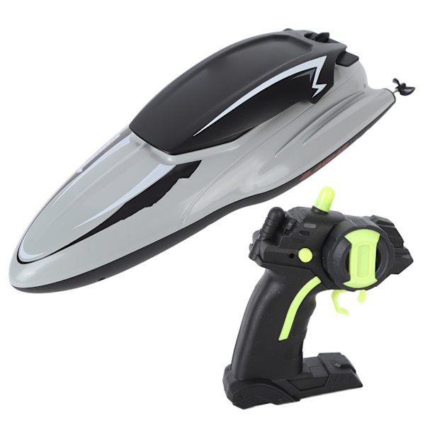 RC Boat 4 Channel 2.4G Siginal Dual Motors Vattentät Fjärrkontroll Båtleksaker för 14 år och äldre Enkelt batteri