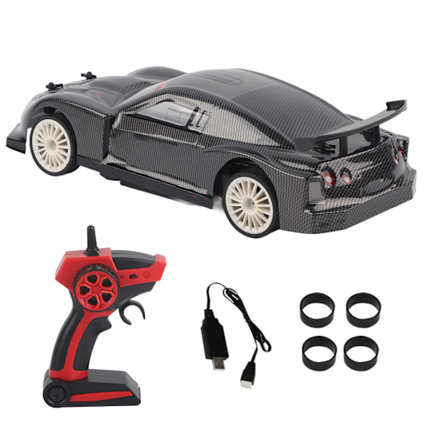 Drift Racing Car RC-mallitoiminen lelu lapsille - 2,4G kaukosäädin