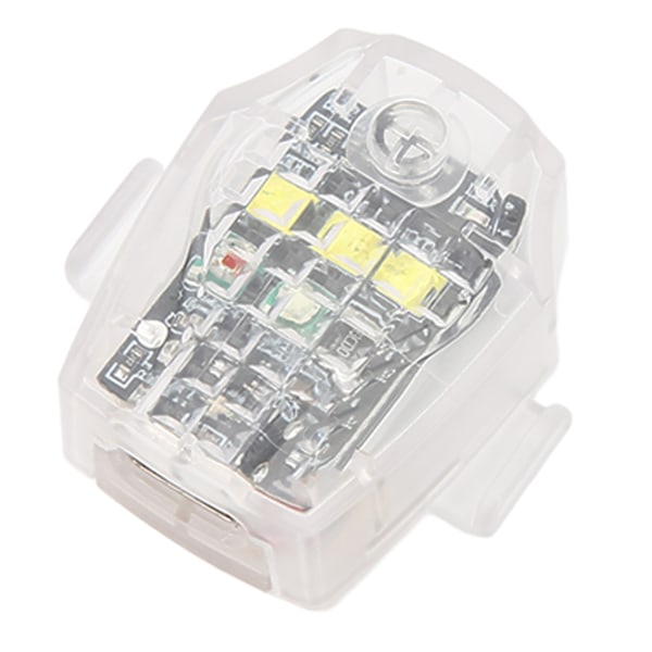 Drone Strobe Light Transparent Shell Mini Høj lysstyrke 3 farver 10 tilstande Anti Collision Drone Light