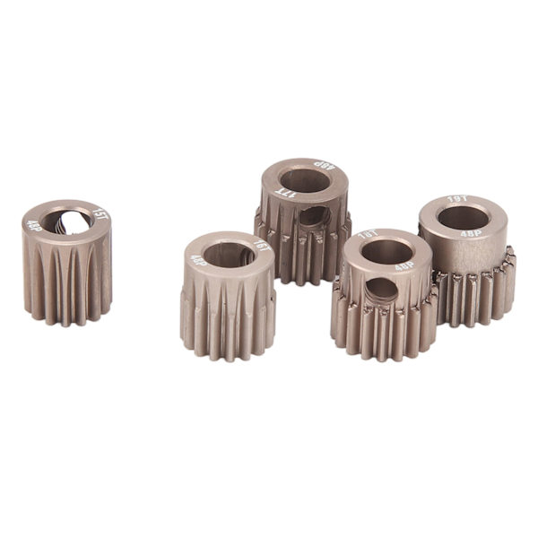 48DP Pinion Motor Gear 15T 16T 17T 18T 19T Stabil drift 7075 Aluminiumlegering för 1/10 RC modell 5mm axel