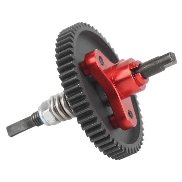 54T Spur Gear Komplett Slipper Clutch Aluminium Stål Differential Slipper Clutch Montage för Traxxas Slash 1/10 RC Bilar Röd