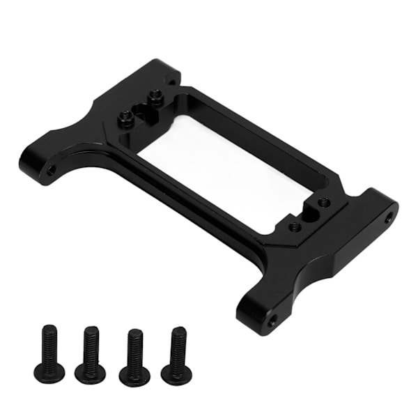 RC främre chassistag Tvärbalk balk aluminiumlegering för Traxxas 1/10 klätterbil svart