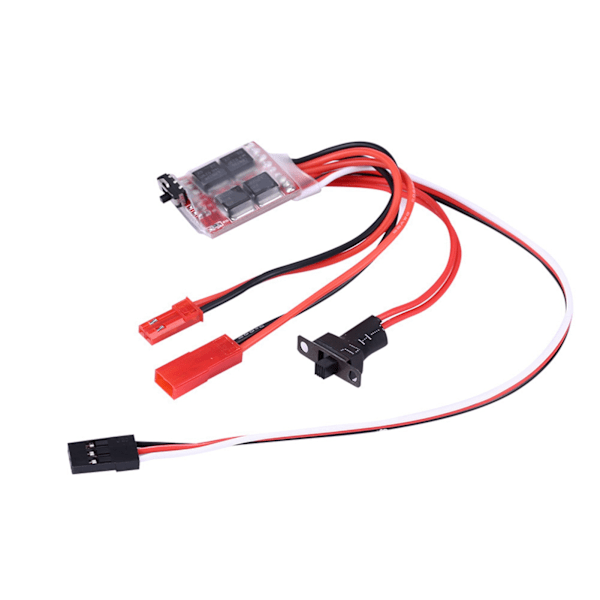 Børstet ESC hastighetsregulator for RC bil/båt - 20A med brems