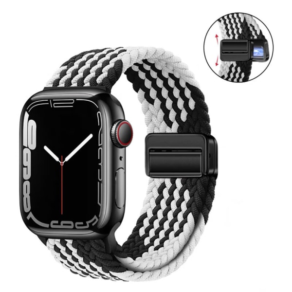 Lämplig för iwatch8 watch 9 apple watch applewatch nylon magnetiskt spänne andas 6