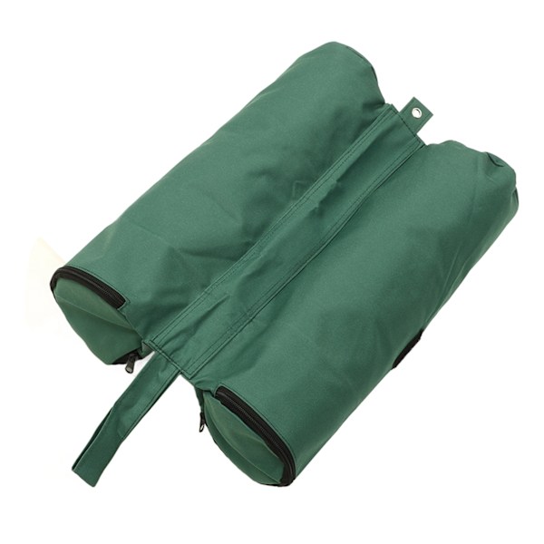 Gazebo Weight Bag 600D Oxford Tyg, slitstark, vindtät tält-viktad fotväska för baldakin Svartgrön