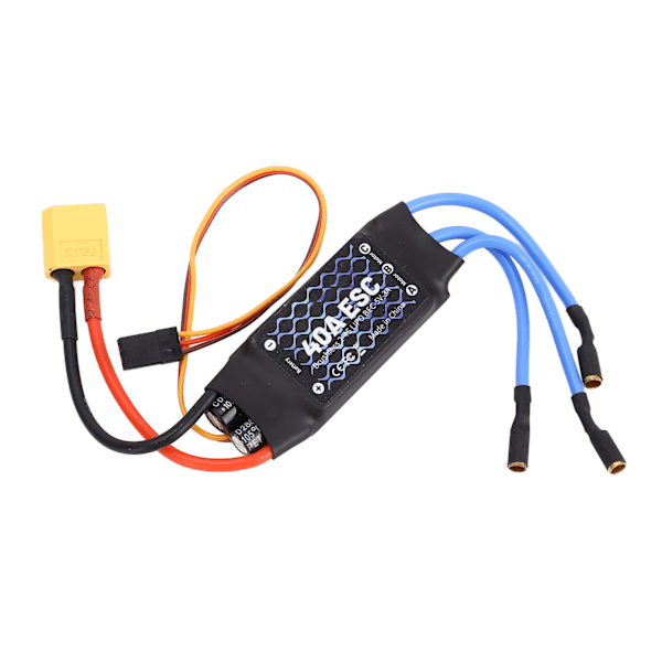 Børsteløs ESC 40A XT60 Plugg Børsteløs ESC for RC Fixed Wing Aircraft Small Quadrotor