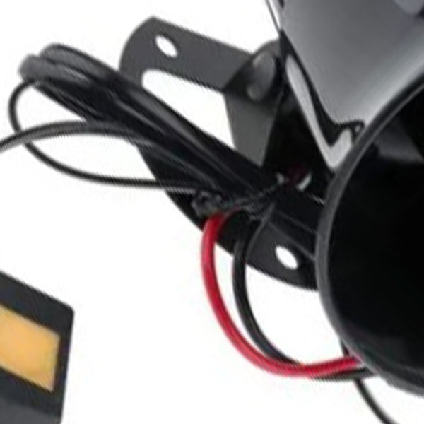 12V Bilalarm Horn Høy Lyd Vanntett Støvtett 3 Toner Sterk Stemme for Motorsykkel