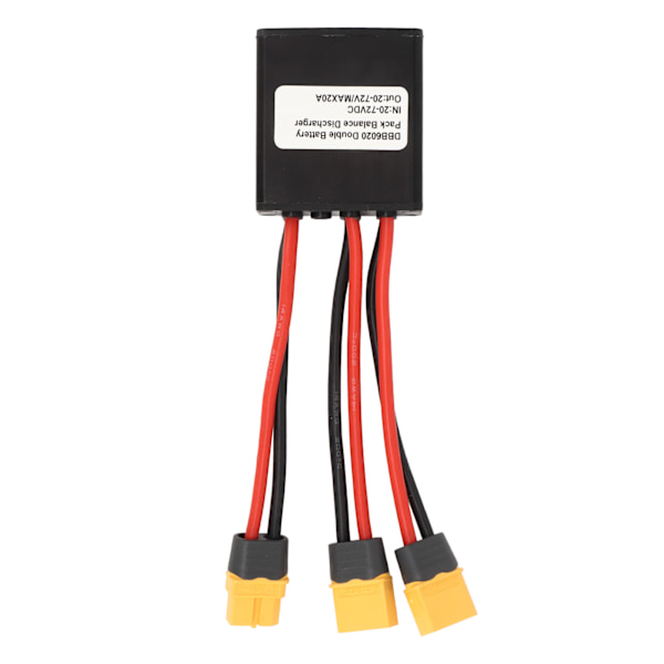 Elcykel Dobbelt Batteri Udladningsomformer Dobbelt Batteri Parallelmodul Adapter 20V-72V 20A