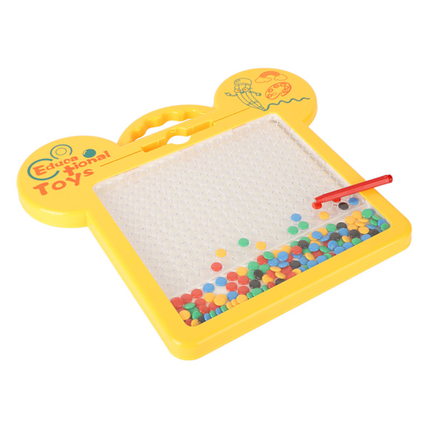 Magnetisk tegnebrett Pedagogisk barn Dot Art Doodle Board med 9 innstikkskort for 3 år og oppover