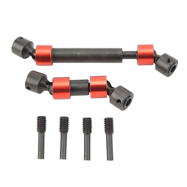 RC Center Drivaksel Splined Universal Stål CVD Drivaksel til Traxxas REVO 3.3 til Summit E REVO 2.0 Rød