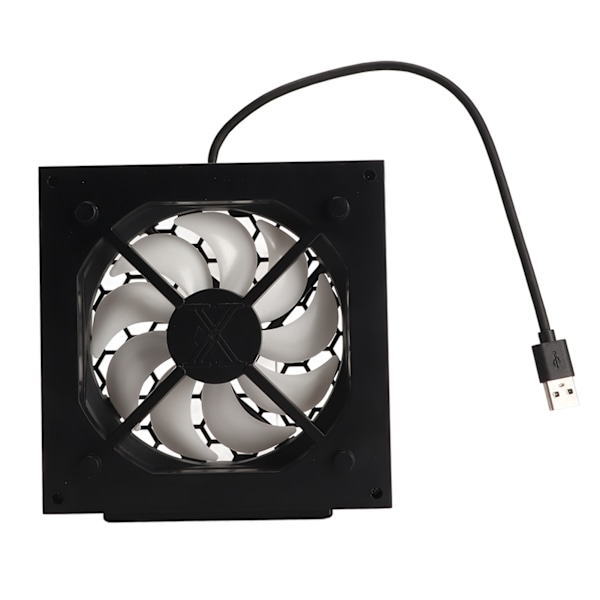 Konsoll Toppvifte 3 Hastigheter 7 Lysmoduser Topp Kjølevifte med RGB LED USB 3.0 USB 2.0 Port for Xbox Series X