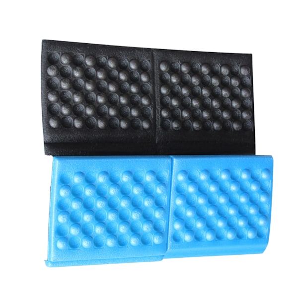 Udendørs foldbar bærbar skumpude Siddepude Bikube 6 foldbar skumpudemåtte til vandring Blå 39x28.5x0.9cm/15.4x11.2x0.4in