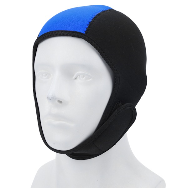 Märkäpuku Huppu Thermal Swim Surf Diving Huppu Aurinko UV-suoja Nopeasti kuivuva miehille Naisille Musta Sininen