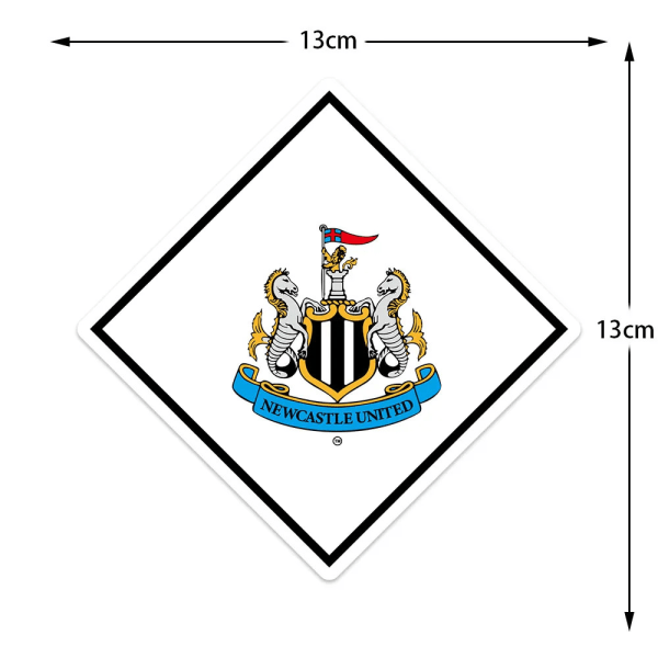 Newcastle team emblem bil klistermärken vattentäta reflekterande bränsletank sidodörr interiör klistermärken 1