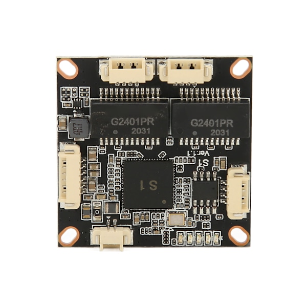 100M Switch-modul med 4 porter, selvadaptiv, Auto MDI MDIX, automatisk forhandling, nettverksbrytermodul for Ethernet