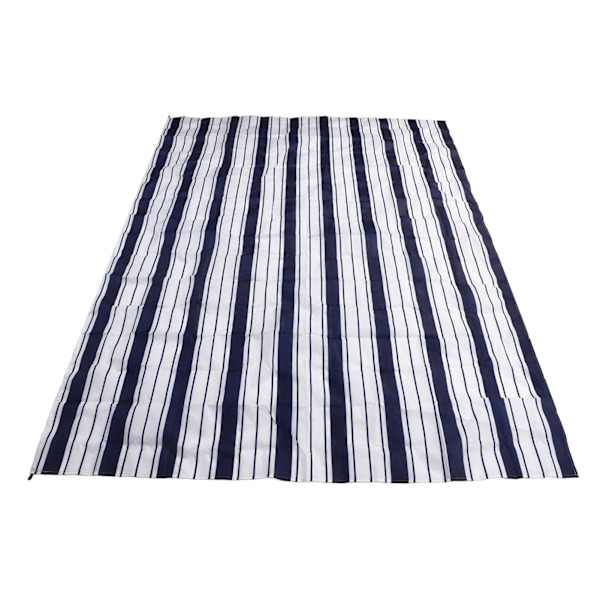 Rantapyyhe Vedenpitävä Kevyt kannettava ulkoilma piknikmatto retkeilyyn Blue Stripe 2 X 1,45M