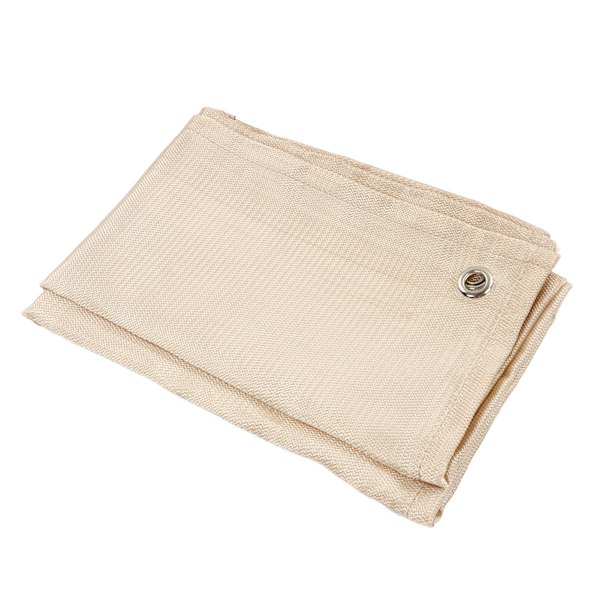 Hög temperatur värmebeständig duk utomhus glasfiber flamskyddad pad matta för campinggrill