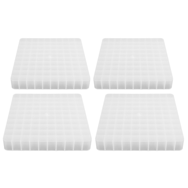 4 st Foam Dart Förvaringslåda Plast Refill Dart Tray Container Shooting Tillbehör