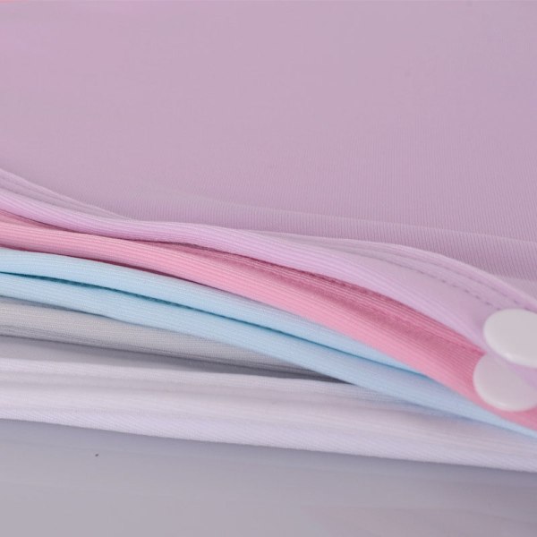 Polyester Kjølehodebeskyttelse Pustende Sol UV-beskyttelse Halsbeskyttelse for utendørssport Rosa