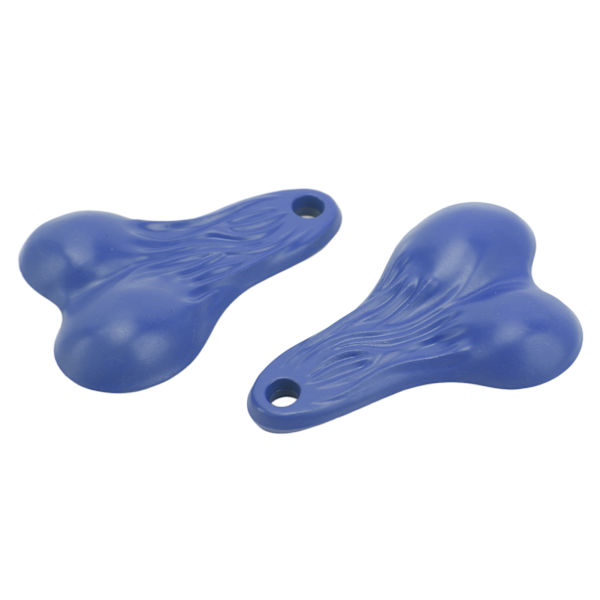 2 KPL RC-auton vetokoukun mutterit sinkkiseosta roikkuvat kuorma-auton pallot mutterit 1/10 automallin koristeluun ulkokäyttöön tummansininen