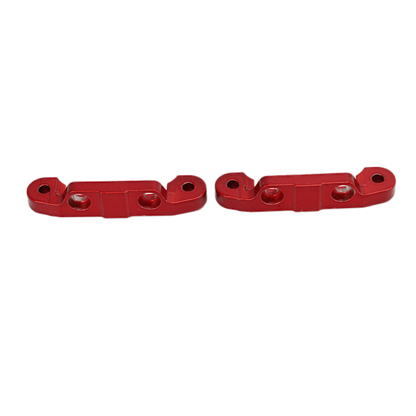 2STK RC fremre og bakre armkode 37,5 mm sinklegering for SCY 16101 16102 16103 16201 1/16 RC bil rød
