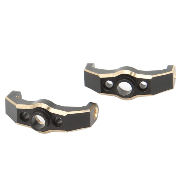 2kpl Caster Block C Hub Messinkiä lujaa lisävarustetta Traxxas 1/18 kiipeilyautoon
