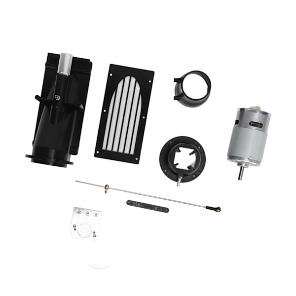40 mm RC Båd Jet Pumpe Thruster RC Båd Thruster Jet Pumpe Sæt med 775 Børstet Motor Sort