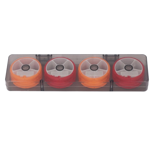 Fishing Line Spool Box Multifunktionell Färgglad 8 Spool Fishing Line förvaringsbox för fisketillbehör