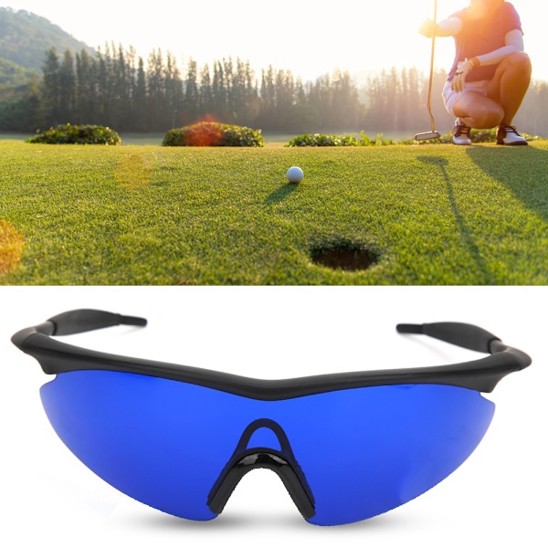 Golf HD Boll-Finderglasögon Skydd för ögonen Specialtonade linser filtrerar ut gräs och lövverk