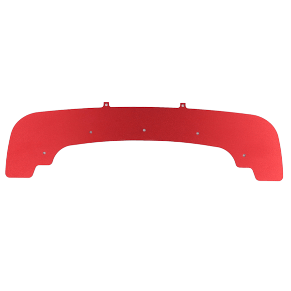 Aluminiumslegering RC bil frontkofanger frontsplitter til ARRMA 1/7 1/8 Series fjernbetjeningsbiler Rød