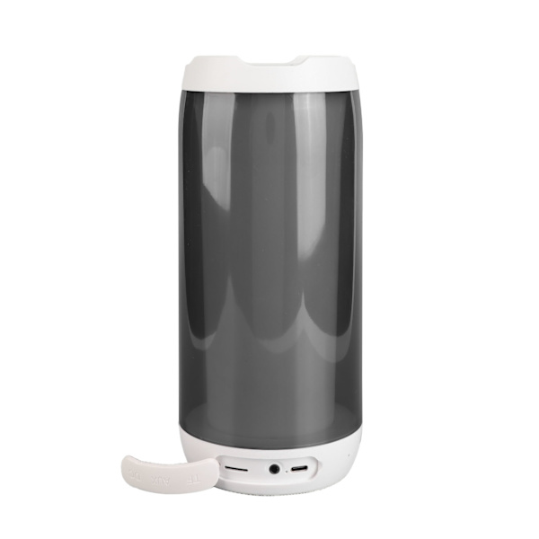 Kannettava Bluetooth-kaiutin Häikäisevä valo Bluetooth-kaiutin kotibileisiin Ulkoiluun Rannalle Syntymäpäivälahja Valkoinen