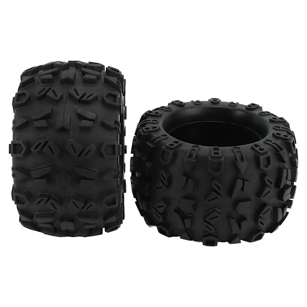2 stk. RC bildæk gummiudskiftning stærkt greb 170 mm diameter RC gummidæk til ZD Racing 08427 1/8 RC bil