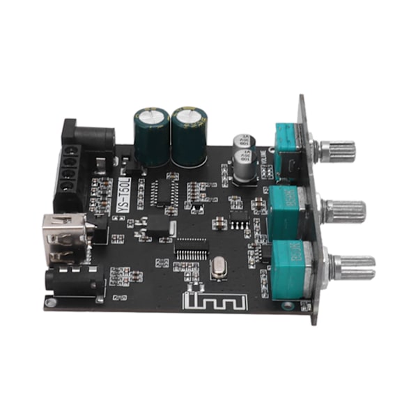 5.1 Bluetooth digital effektforstærkermodul Høj Lav Tonehøjde Justerbar stereo digital forstærkerkortmodul DC12‑24V 5A