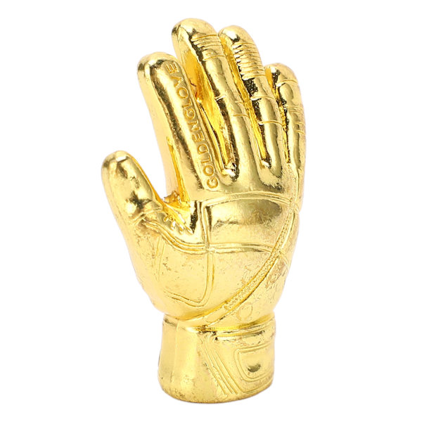 Guld fotbollshandske Award Guldpläterad fotbollshandske Award Ornament Golden Football Målvaktshandskar Trophy