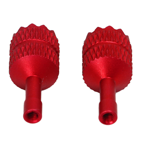 2 ST RC Fjärrkontroll Sticks Portabel Kompakt Aluminiumlegering Ergonomisk Fjärrkontroll Rocker för Mini 3 Pro Red