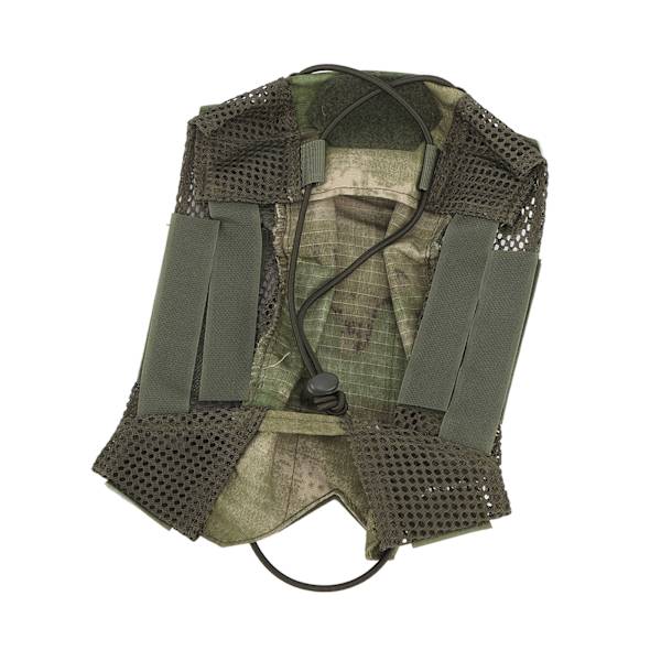 Hjälmskydd Nylon Justerbart Kamouflage Combat Militärträningstygskydd för snabbhjälm CO 17 FG