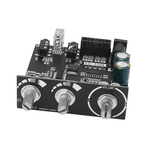 5.1 Bluetooth digital effektforstærkermodul Høj Lav Tonehøjde Justerbar stereo digital forstærkerkortmodul DC12‑24V 5A