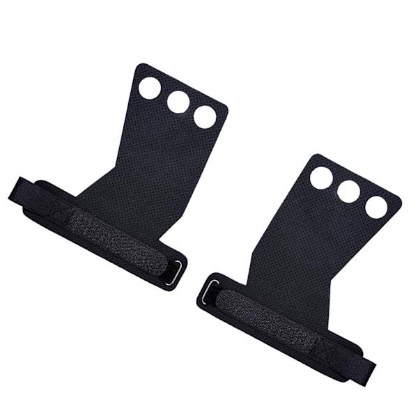 1 par Palm Protector Pad Halkfri hand Palm Grip Guard Rest för Fitness Tyngdlyftning Näthål L